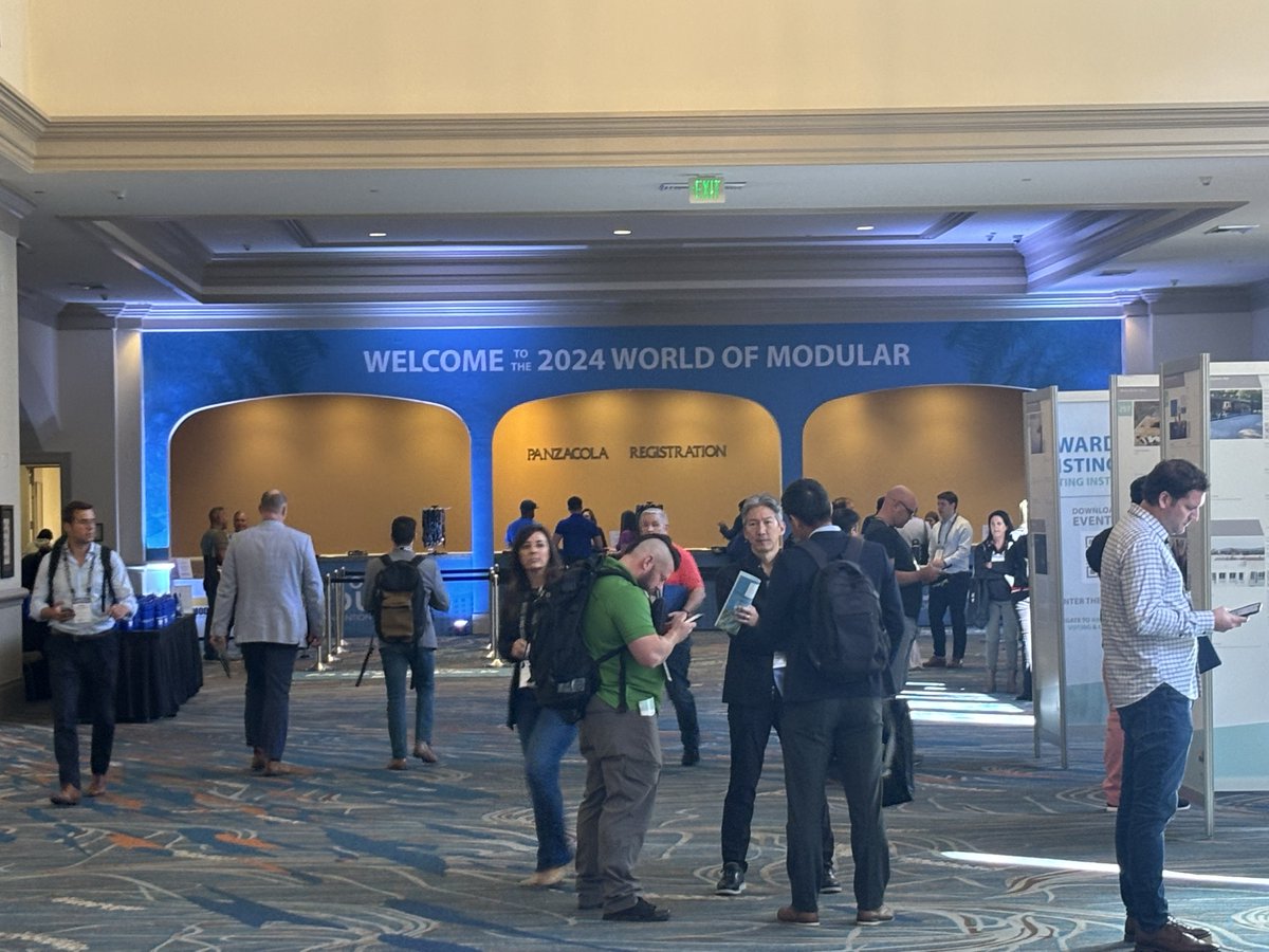 ICCEvalService's tweet image. This week, the @ICCNTA and ICC-ES team are at @rethinkmodular&apos;s annual convention, #WorldofModular! Visit us at booth #327/329 to chat about your modular and offsite building construction testing, inspection, and evaluation solutions.
#modularconstruction #offsitebuilders