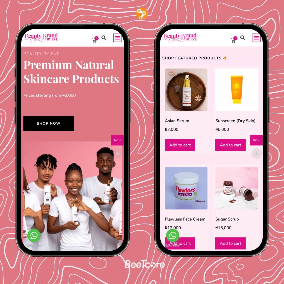 BeeTcore's tweet photo. BeeTcore x Beauty Brand By Eve

E-commerce web development for a company selling more than 2K products to their over 5K global customers and vendors

→ E-commerce + Web Design + Dev. + Ongoing Support

→ https://t.co/PsYjVT2Hn0

#beetcore #africa #website #ecommerce #elementor https://t.co/KqcU4MntXk