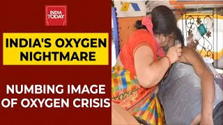 Raj_Niti_17's tweet photo. ऑक्सिजन वाचून या अग्रा येथील महिलेनं आपल्या नवऱ्याला CPR देऊन वाचण्याचा खूप प्रयत्न केला.BUT नाही वाचवू शकली....आणि central Govt.Oxygen वाचून एकपण मृत्यू झाला नाही असा रिपोर्ट देते, WHO, UN ला.एवढ्या महामरित सुद्धा राजकारण केले यांनी..shame on you..
@BJP4Maharashtra https://t.co/EQ7bs4QwLn