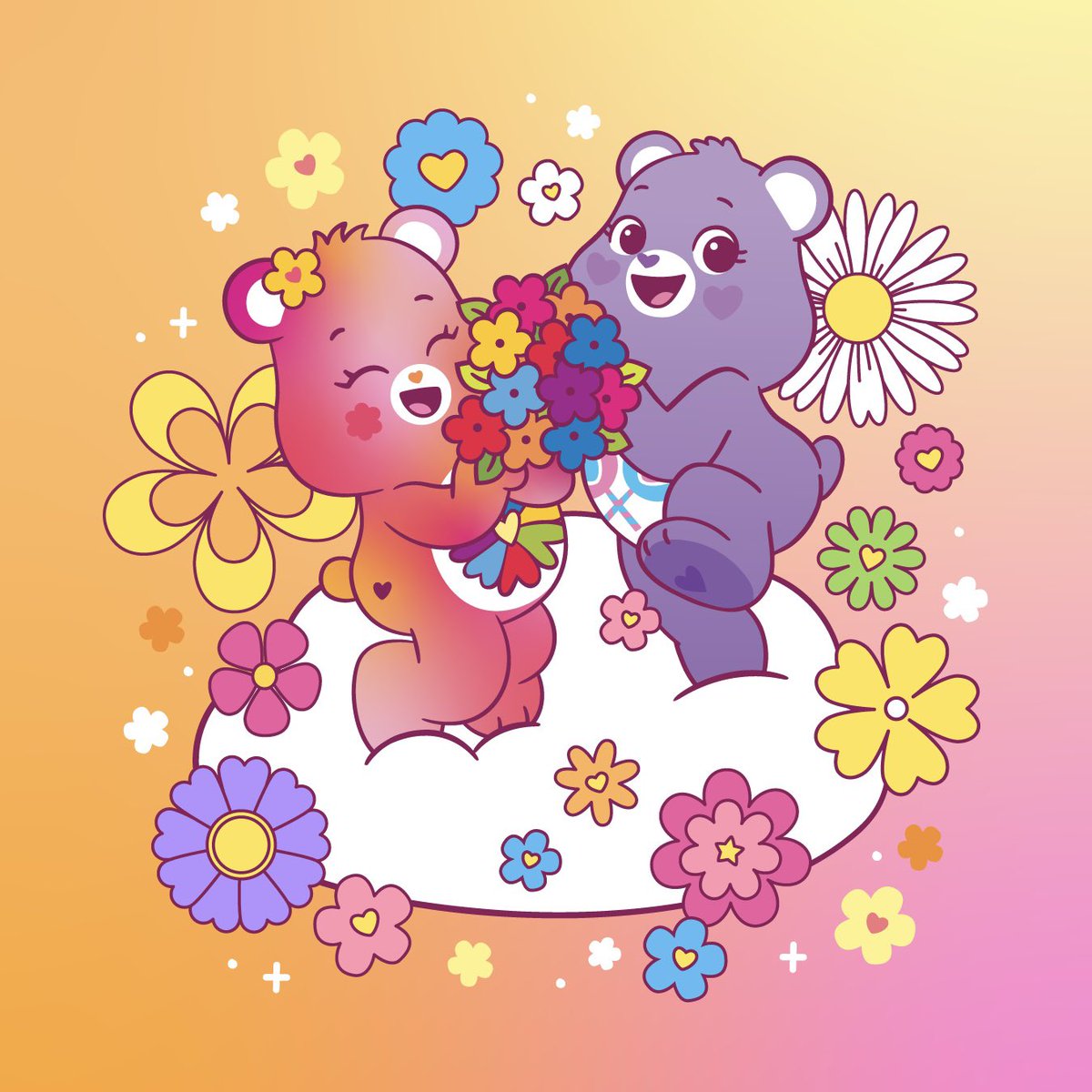 Happy #FirstDayOfSpring!🌷🌨☀️ #carebears