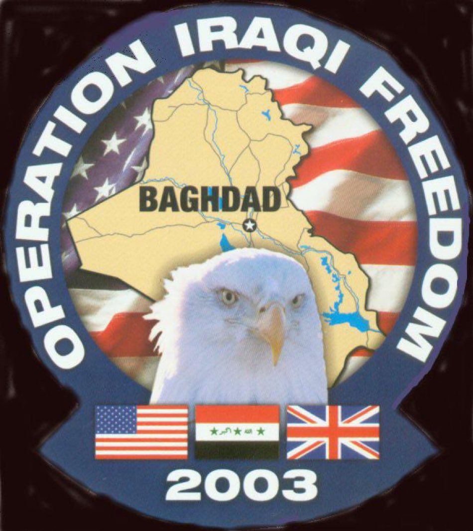 ArmyofNaveed's tweet photo. Congratulations to the Iraq War for being old enough to drink #EndForeverWar @commondefense
#MissionAccomplished https://t.co/P45ChRbgjA