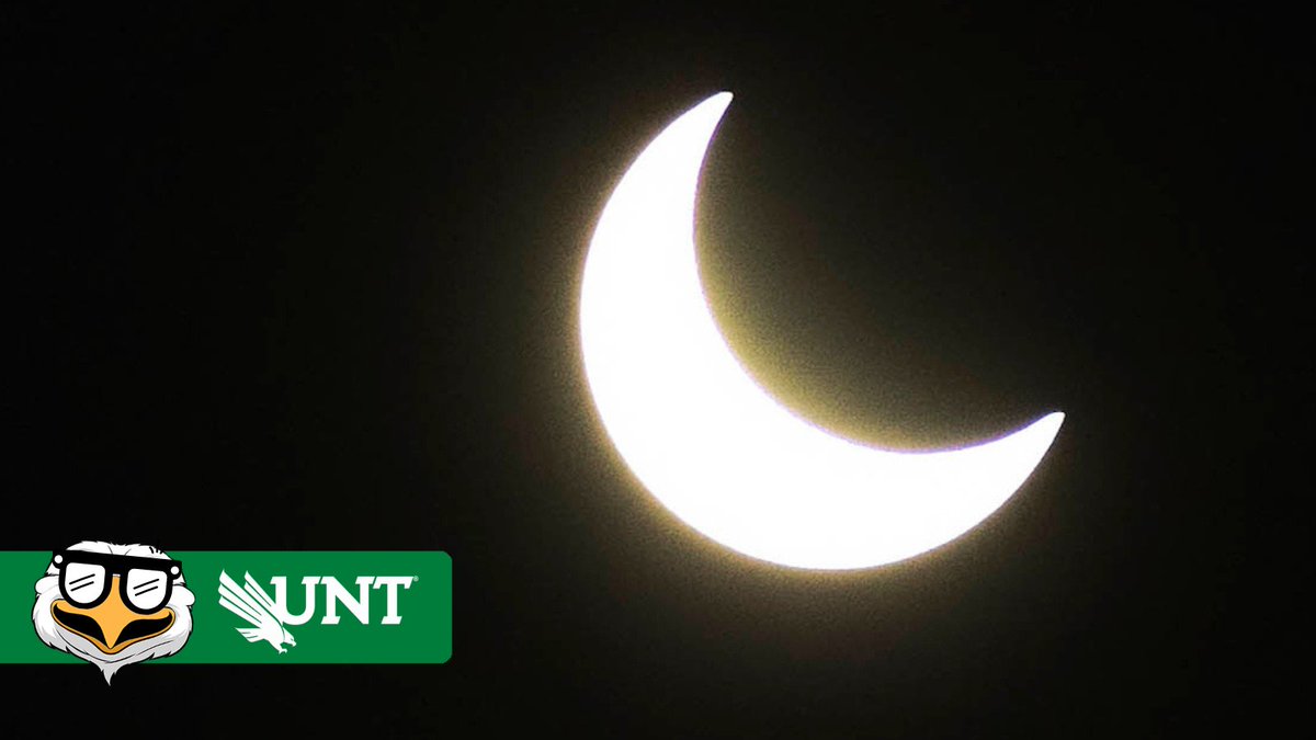 We’ll be eclipsin’ like there's no tomorrow. 🌚 At #UNT, we’ll have the rare opportunity to be in the path of the solar eclipse on April 8! Don’t miss out on this special event. Make your eclipse plans now: bit.ly/4clNrby