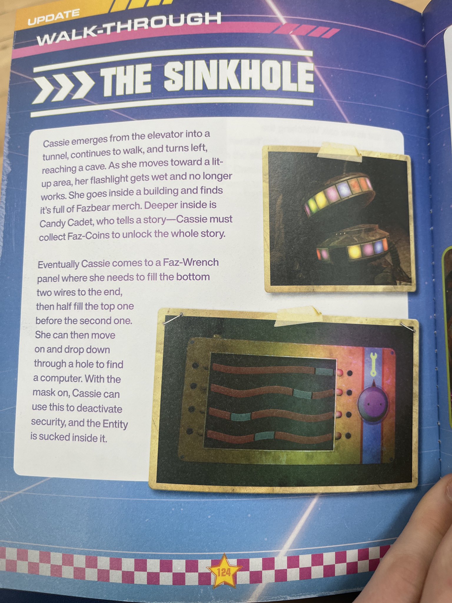 Technical FNaF on X: THE SINKHOLE page in The Security Breach Files:  Updated Edition! Source: @RoxieWolf18 FNAF FNAFRUIN  t.cowq2b47Ctur  X