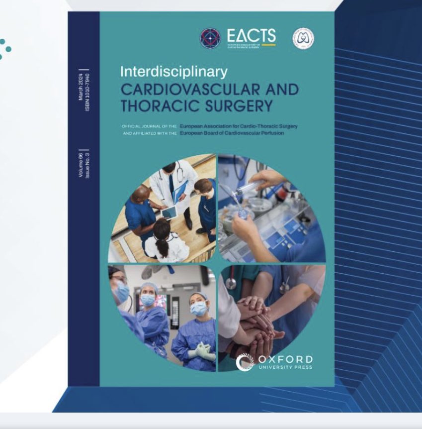 New ICTVS cover!
@EACTS_Journals @EACTS #cardiovascularresearch