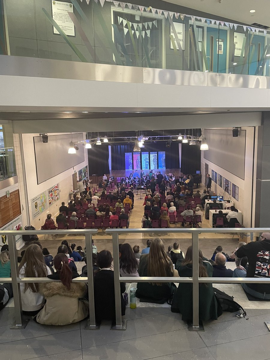 ArchbishMcGrath's tweet photo. What better way to mark the approaching end of the spring term than having a full hall for our Easter Concert. Superb talent on show once again. #teamAMG https://t.co/zqsnX0blxq