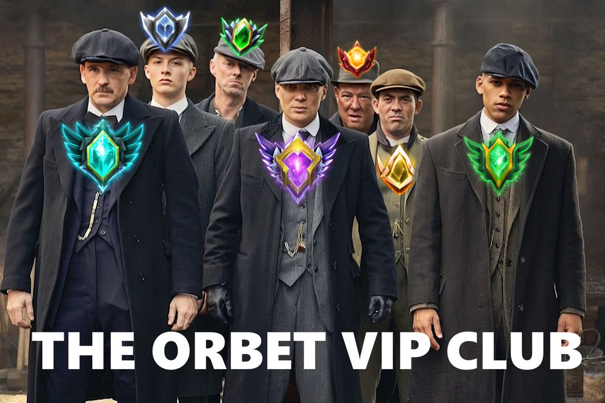 The_GambleVerse's tweet photo. ORBET VIP CLUB 👨‍🚀
Place a bet and level up! 📊 Each rank will give you exclusive Orbet rewards! 
- Rank Bonuses | Free Money + Free Spins
- Special Events 
- Cashback 
- Birthday Gift  

all details here: https://t.co/nXxjeoIkxD