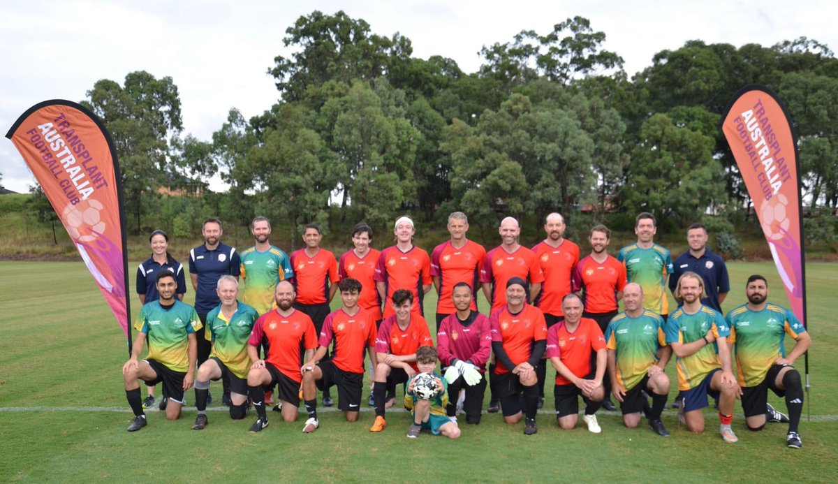 TAfootballclub's tweet photo. After a three year hiatus, Transplant football in Australia has laced up its boots and taken to the pitch again. Today the TAFC team enjoyed a comfortable 10-1 win over Lindfield FC taking home the Doujon Zammit Shield. Great to have the team together again https://t.co/UmgdhHwnX3