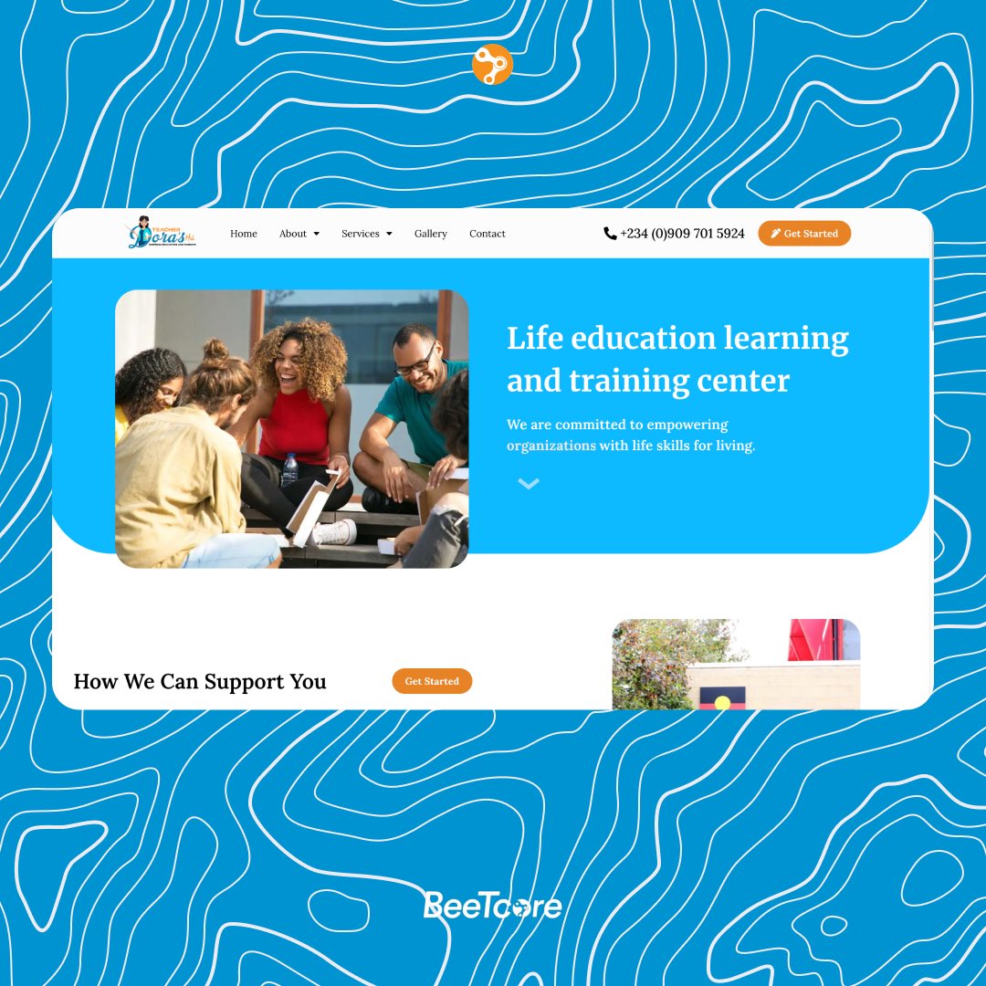 BeeTcore's tweet photo. BeeTcore x Teacher Dora Hub

TDH empowers educators &amp; individuals with life skills training and resources to build generations of successful, sustainable living

→ Web Design + Dev. + Ongoing Support

→ https://t.co/9kbqFFxsG6

#beetcore #ngo #educator #teacher #elementor https://t.co/fH20CU1vRa