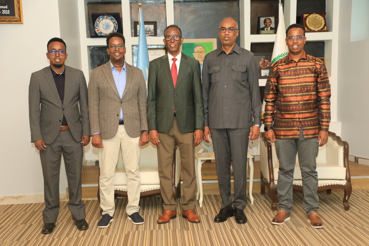 The Rector of SIMAD University, Dr. <a href="/Dahirhasan/">Dahir Hassan</a>, hosted the Director of the <a href="/HIPSINSTITUTE/">Heritage Institute</a> , <a href="/SaneyMursal/">Mursal Saney</a>, at the SIMAD Town Campus. They engaged in discussions focused on mutual interests and opportunities for joint initiatives, reinforcing our dedication to driving positive