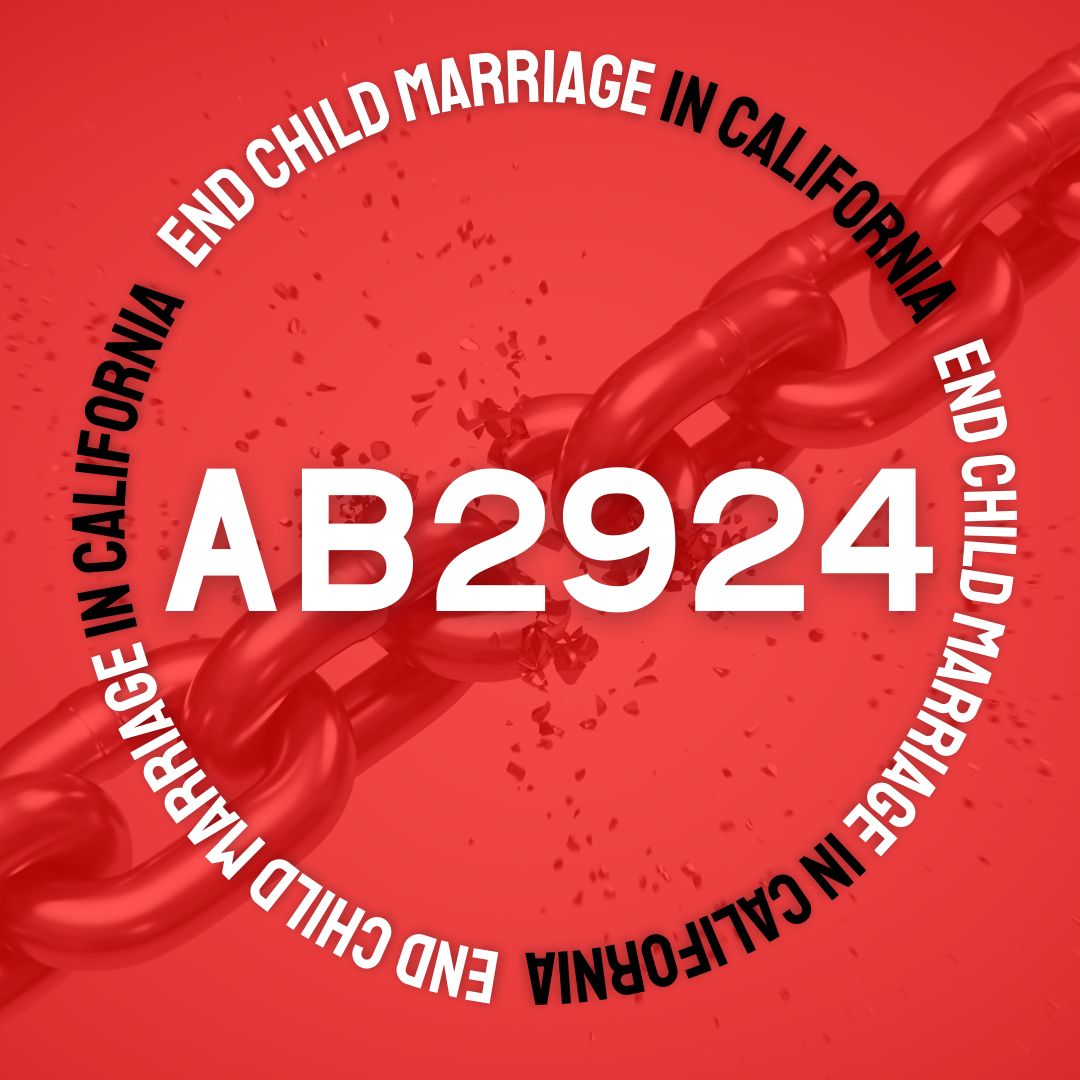 UnchainedAtLast's tweet photo. We're in #CA this week to advocate for #AB2924, @AsmCottie's bill to #EndChildMarriage! #DidYouKnow there's no minimum age for marriage in CA? Every year, over 8,000 minors are entered into marriage, and this number is on the rise. Let's #EndChildMarriageCA! #CALeg #11Down39ToGo https://t.co/NeYGYa6VIO