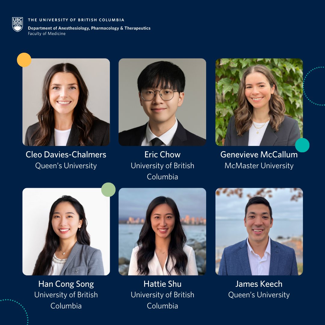 ubc_anes's tweet image. 📣Introducing our incoming R1 residents of 2024 at UBC Anaesthesiology! We are thrilled to welcome you to our community and Vancouver.

Are you ready for your five years fantastic journey?🎉😉

Share your happiness with us and follow us for more community updates.