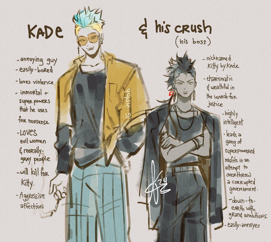My cringefail guys and their crush who is 100 times cooler than they are. 