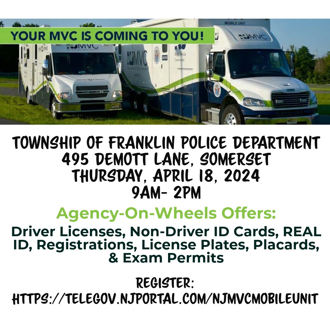 Franklin Twp PD tweet media