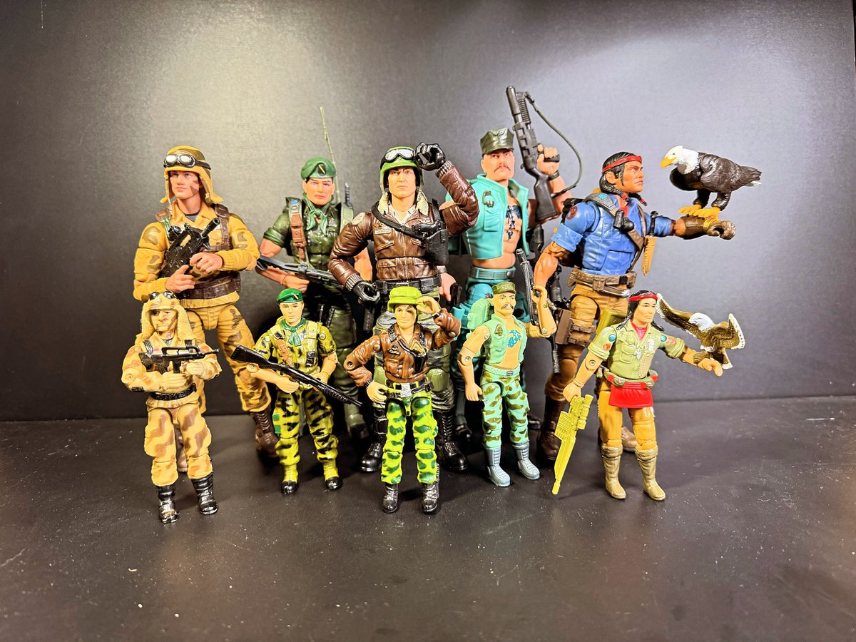 RealHectorCan's tweet photo. I didn’t want to get into #collecting a new #toyline but-my original #GiJoe starting to fall apart-started buying #gijoeclassified #actionfigures on the cheap on #eBay +I am really liking the modern upgrade
What’s 1 #gijoeclassifiedseries figure that you recommend? https://t.co/sO2b7P7okW