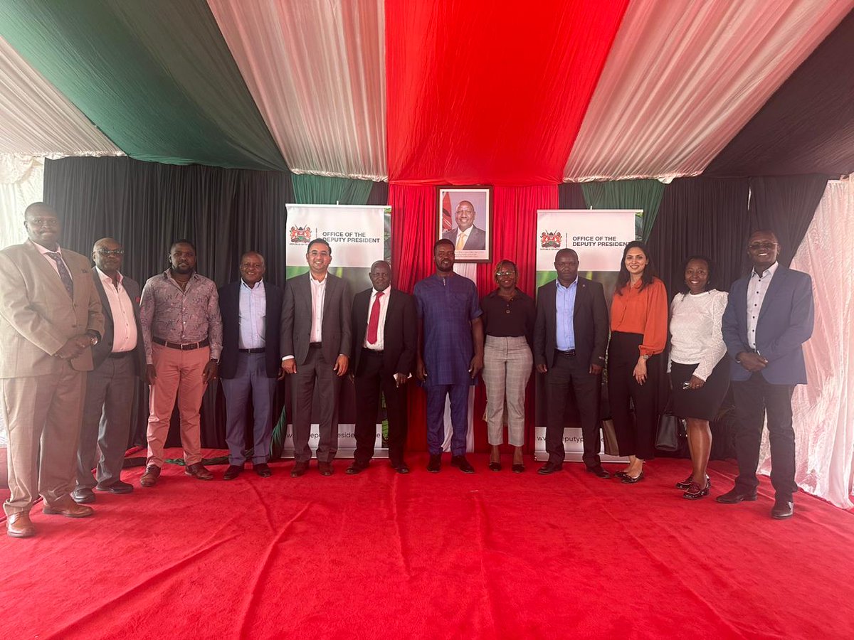 Avocado Exporters Delegates Meeting with The Deputy President HE Rigathe Gachagua at His Resident