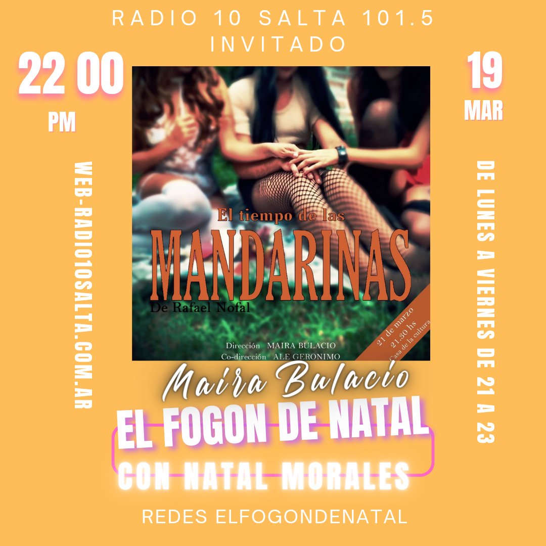 elfogondenatal's tweet photo. Nuestros invitados de hoy. https://t.co/T7kDrZ6MXC