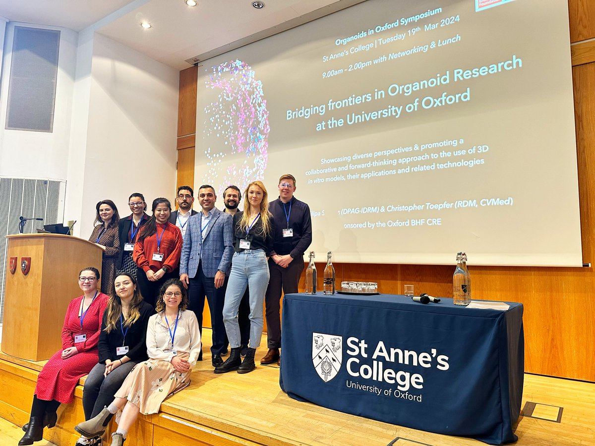 Mootaz Salman (@mootazsalman) on Twitter photo I had a fantastic time at Organoids in Oxford Symposium <a href="/StAnnesCollege/">St Anne's College</a>
Thanks for <a href="/simoesfili/">Filipa Simões</a> and <a href="/ChrisToepfer/">Christopher Toepfer</a> for inviting me to give a talk and putting together such a great program.
I am excited to be part of Oxford Organoid Hub initiative 🤩
<a href="/OxfordDPAG/">Department of Physiology Anatomy & Genetics (DPAG)</a> <a href="/IdrmOxford/">Oxford_IDRM</a> I had a fantastic time at Organoids in Oxford Symposium <a href="/StAnnesCollege/">St Anne's College</a>
Thanks for <a href="/simoesfili/">Filipa Simões</a> and <a href="/ChrisToepfer/">Christopher Toepfer</a> for inviting me to give a talk and putting together such a great program.
I am excited to be part of Oxford Organoid Hub initiative 🤩
<a href="/OxfordDPAG/">Department of Physiology Anatomy & Genetics (DPAG)</a> <a href="/IdrmOxford/">Oxford_IDRM</a>