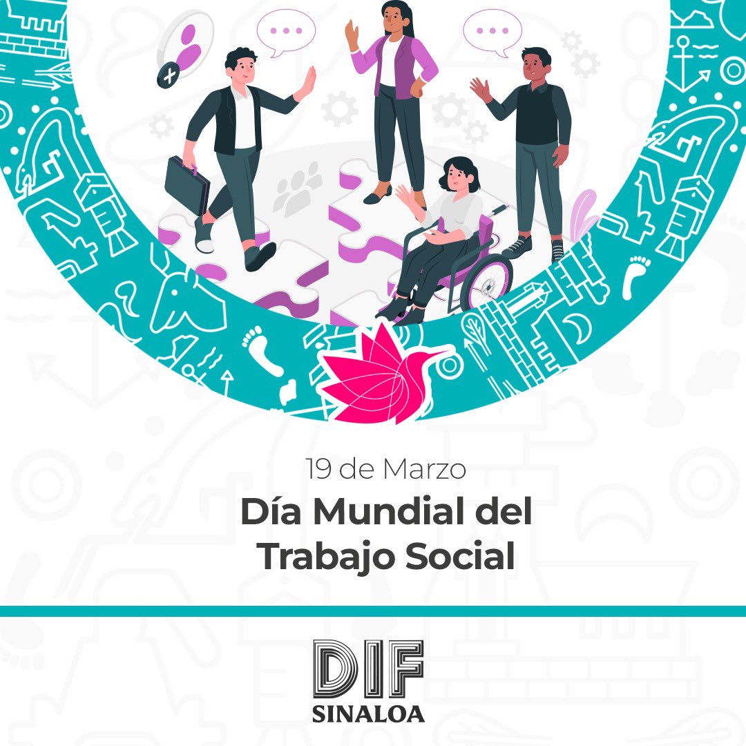 Día Mundial del Trabajo Social, este año se celebra con el lema: “Buen vivir, futuro compartido para un cambio transformador”. En DIF Sinaloa conmemoramos el compromiso de nuestras y nuestros profesionales del trabajo social como conocedores de primera mano de la realidad social.