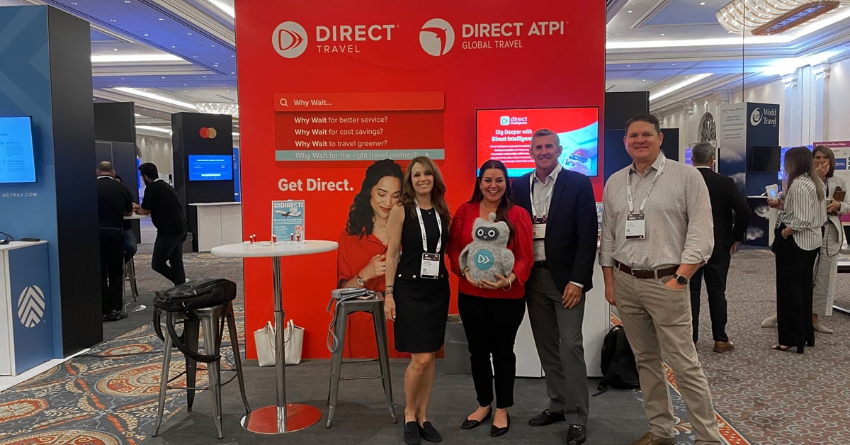 DirectTravelInc's tweet image. We’re having a great time at #SAPConcurFusion, and it’s just getting started. Thanks to our clients & partners for joining us. If you’re here, be sure to say hello! We’re showcasing our solutions and sharing why you don’t have to wait to find the right travel partner. #GetDirect