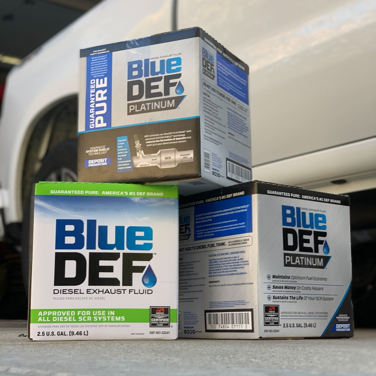 Not just a product, but a lifestyle 🫡 #BlueDEF #Truckin