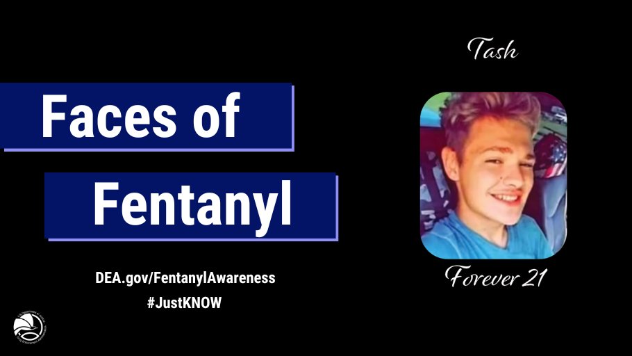 #DYK Sinaloa & CJNG cartels in Mexico are producing fentanyl & fentanyl-laced fake Rx pills w/chemicals from China. Join DEA’s efforts to remember the lives lost from fentanyl poisoning by submitting a photo of a loved one lost to fentanyl #JustKNOW dea.gov/fentanylawaren…