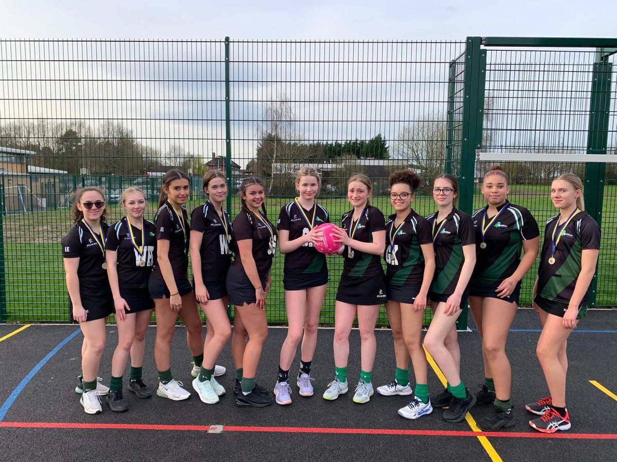 Well done to our year 10 netballers for their 1st place today at the Leeds Tournament. Two years on the bounce! 👏🏻💚🖤