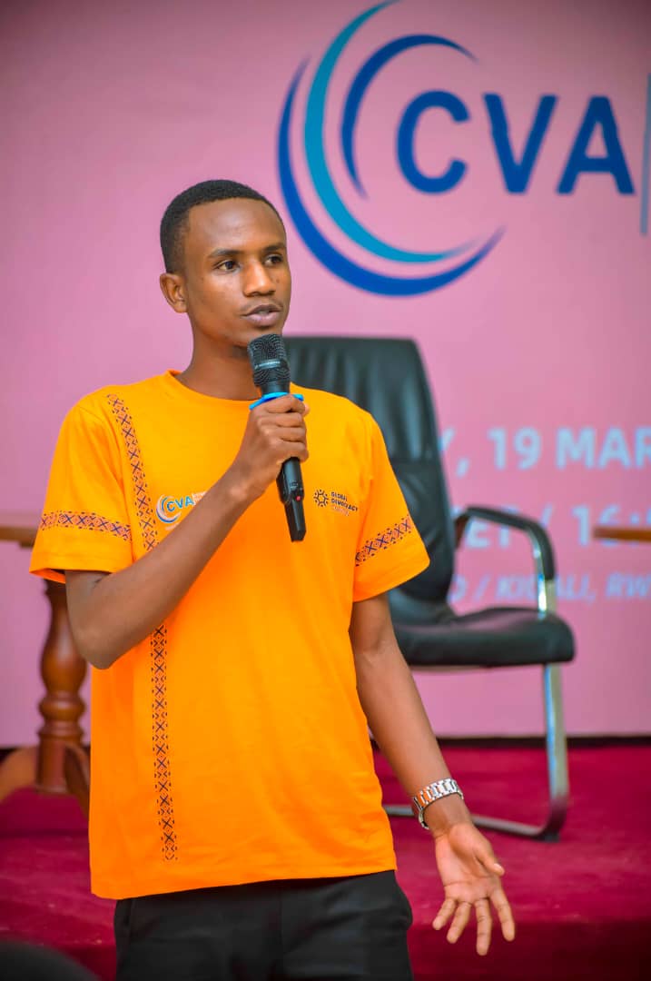It's my honor to represent @HU_Organization in the #YouthConference organized by @CVA_Rwanda themed: Amplifying the youth voices in Rwanda.Let's urge governments and civic society to engage youth in policy and project implementation! #YouthCan @jackwibuka @AHPatrick05 @xmass_noel