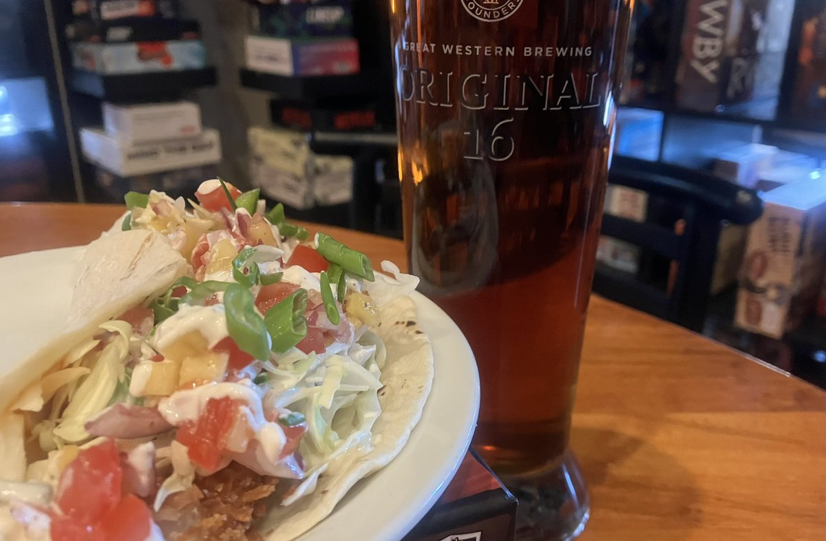 Taco and Pint for $9.99
Happy Hour Special
Monday to Friday from 3-6