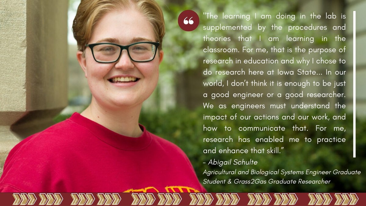 Excited to share this article featuring G2G scholar Abigail Schulte, a rising star in the world of academia!🌟 Abbie's innovative approach to using research to enhance classroom learning is truly inspiring. 💡Check out her story: bit.ly/3wBepMa