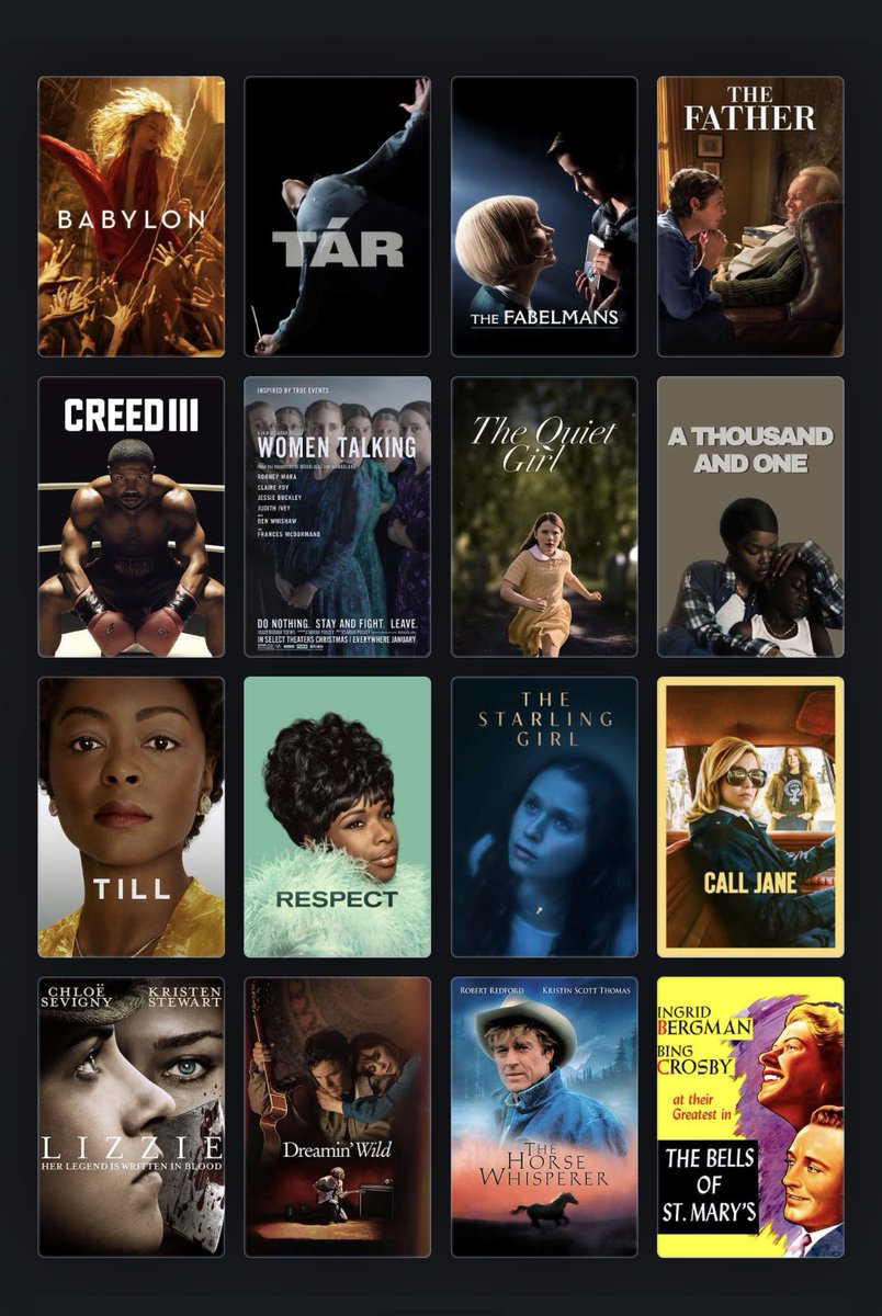 LifeIsAFilmFest's tweet photo. For those who like to purchase their favorite movies, the following titles dropped to $5 for the first time on Apple. Likely the same price on Amazon and possibly at other retailers.
#Babylon #Tar #TheFabelmans #TheFather #WomenTalking #AThousandAndOne #Till #Respect #FilmTwitter https://t.co/9hhvQ02tds