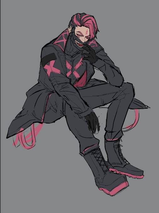 狼さんの色置き 