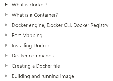 adhish_bangera's tweet photo. Started to learn Docker today! Here's what I've learned so far: 

#Docker #LearnInPublic https://t.co/mwVxBrY0dQ