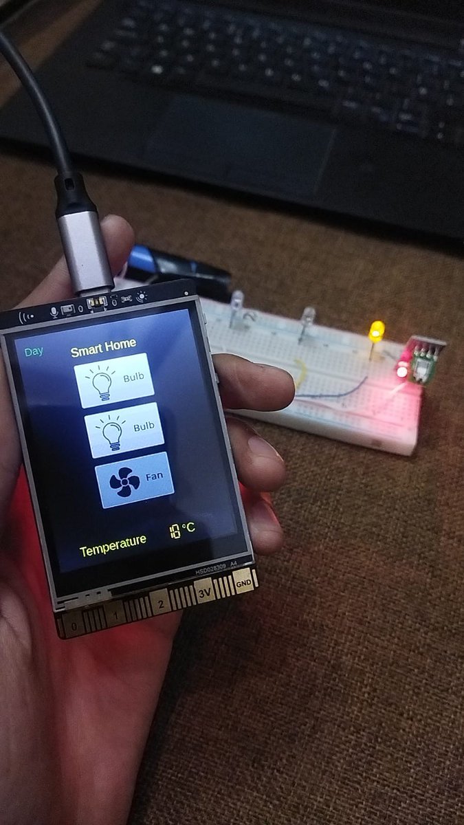 hackaday's tweet photo. 💡#EntrySpotlight for the 2024 Home Sweet Home Automation Innovator Contest!
The DIY Smart Home Using Unihiker and NodeMcu
Submit your hacks for a chance to win one of three $150 DigiKey shopping sprees.
Submit here➡️ https://t.co/yJSMvsMTFD
Powered by @digikey https://t.co/1RQToYXgpw