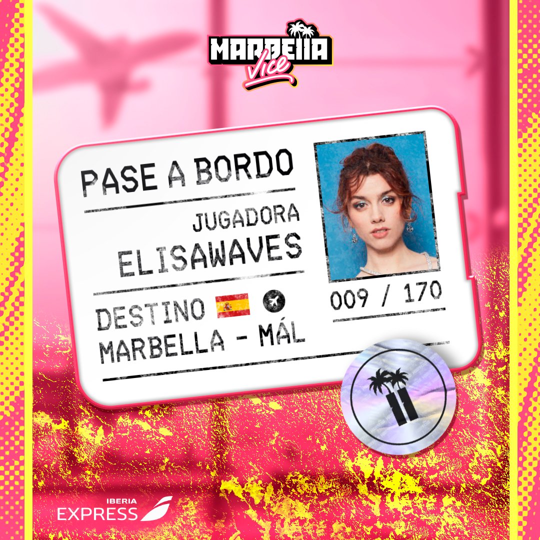 MarbellaSerie's tweet photo. Elisa ya está a bordo del avión destino Marbella Vice!! ¡Preparaos que esto está a punto de despegar!✈️

@Elisawavesrp (009/170) #MarbellaVice🌴 https://t.co/CcdVppHdCR