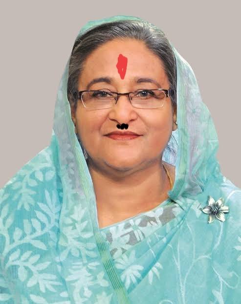 The number 1 Hindutva agent in Bangladesh - #SheikhHasina 

Hasina, her family members and BAL are the main problems for Bangladesh. 

They inject Indian dirty culture in Bangladesh. 

#HasinaOut 
#StepDownHasina 
#BoycottHasina 
#BoycottBAL
#BoycottIndia 
#BoycottIndianProducts