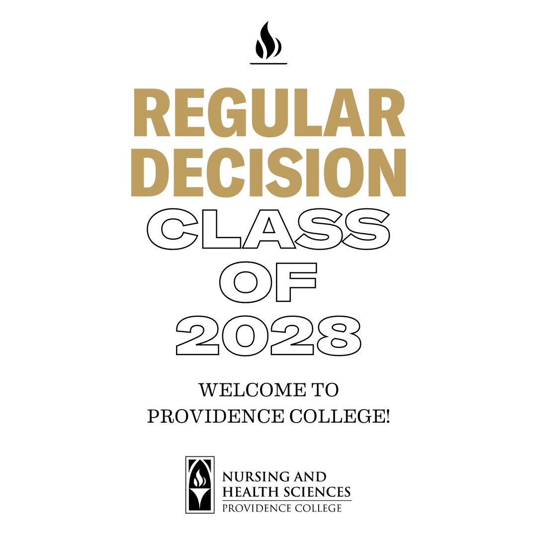 FriarHealth's tweet photo. Huge congratulations to the outstanding students accepted to Providence College through regular admission! 🎉 Your perseverance and commitment have led you to this remarkable achievement. Welcome to the Friar family! #PC2028 https://t.co/Of7NMH3Jx5