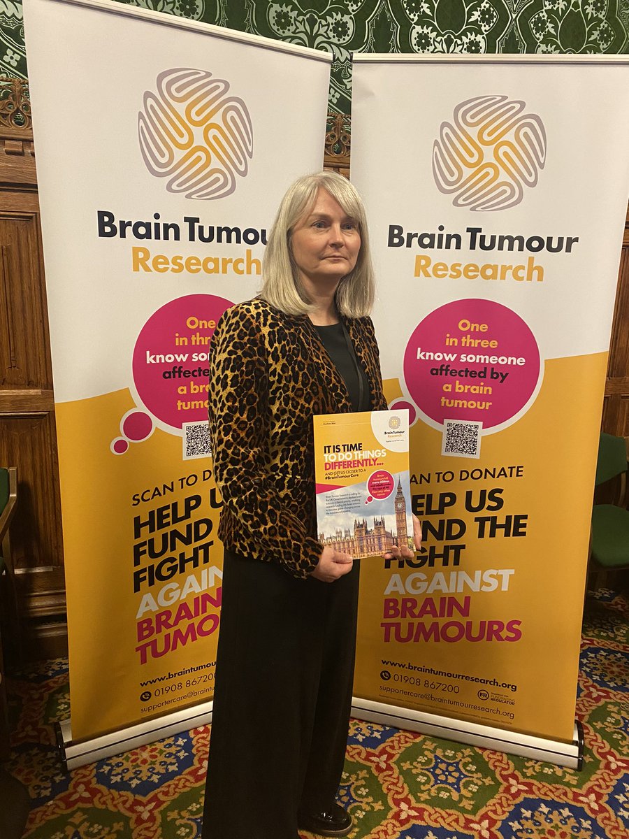 In #BrainTumourAwarenessMonth I am supporting @braintumourrsch and their manifesto call to do things differently, improve options for #braintumour patients and get us closer to a #braintumourcure