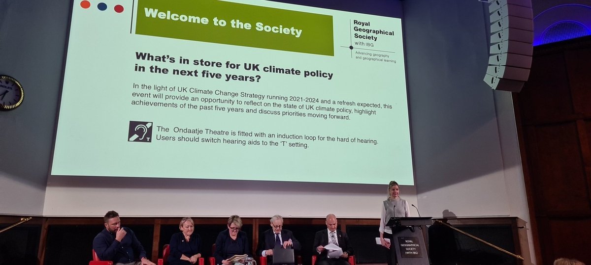 Very excited to be beginning our 'What's in Store for UK climate Policy over the Next 5 Years' event. Stay tuned for updates!