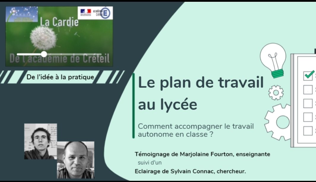 ReynaudLaurent3's tweet photo. "Le plan de travail n'est pas une feuille de route"

C'est quoi un plan de travail ? A quoi sert-il? Comment éviter la dérive productiviste ? 

La @CardieCreteil fait résonner une pratique de collègue avec un éclairage de la recherche @ConnacSylvain

⬇️
https://t.co/lVYNXGtpjJ
⬆️ https://t.co/8mp69YyTfv