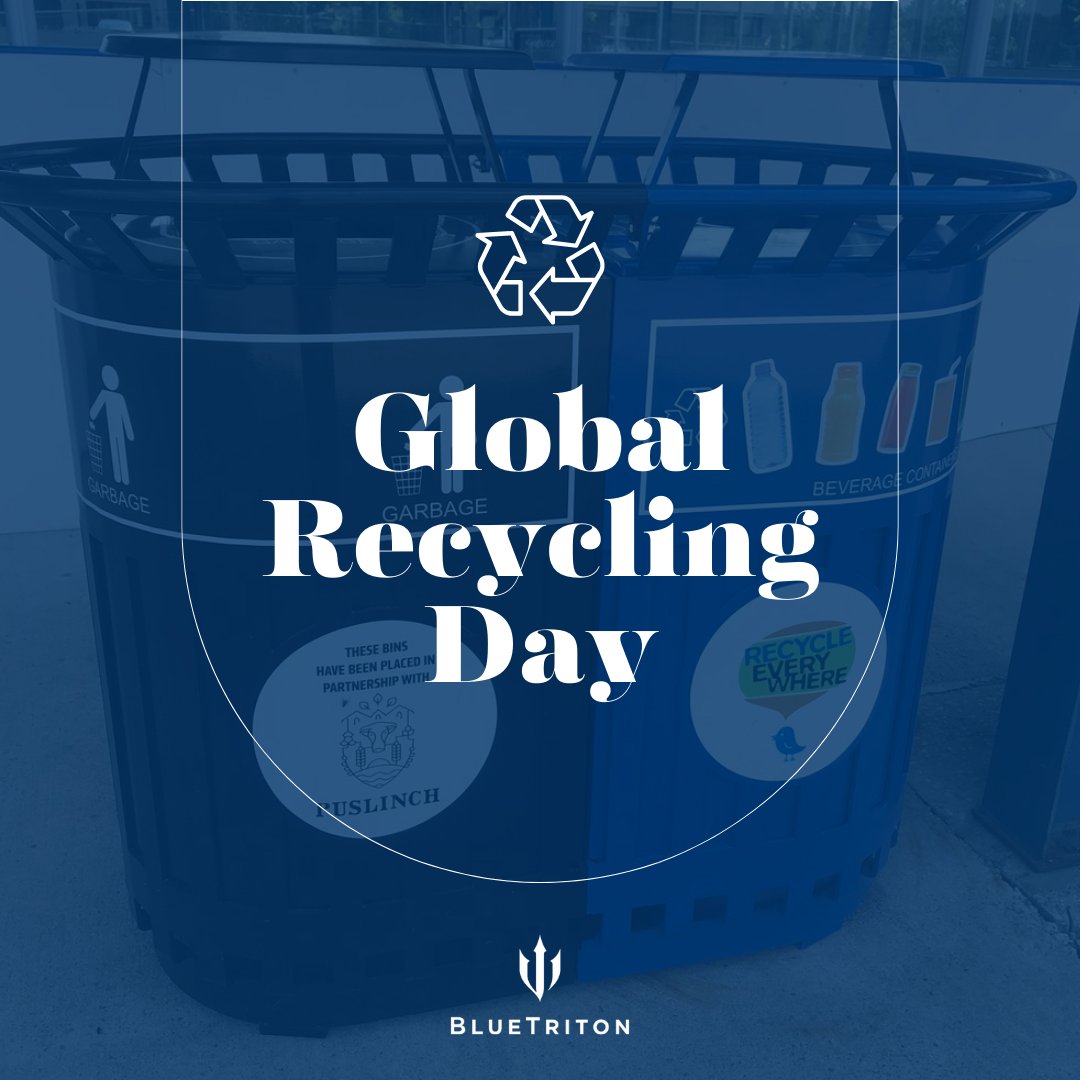 Happy Global Recycling Day! BlueTriton Brands Canada supports recycling initiatives like those in Puslinch and Erin, boosting recovery rates and cutting waste. Every bottle counts so don't forget to recycle and keep those lids on the bottle!! #GlobalRecyclingDay #BlueTritonBrands