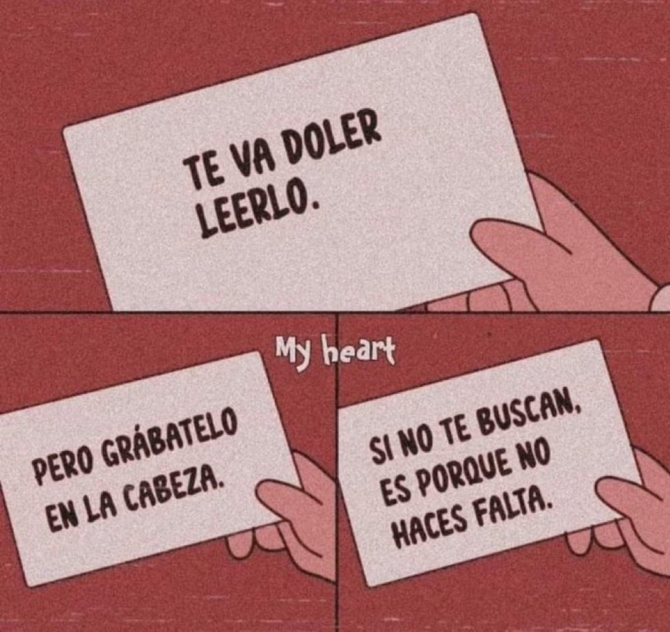 marcusyul's tweet photo. si no te buscan, es porque no haces falta https://t.co/8yeE9uWNDX