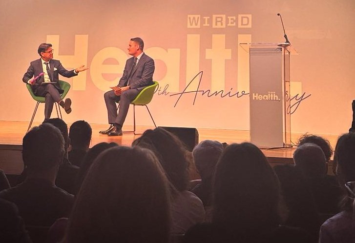 It was a pleasure to conduct a fireside chat with the Shadow Health Minister at #WIREDHealth by <a href="/wiredukevents/">WIRED UK Events</a> today.

<a href="/wesstreeting/">Wes Streeting</a> MP is Iikely to be the health minister in a Labour Government later this year.

He delivered a keynote on "A Digital NHS Fit For The Future." I had