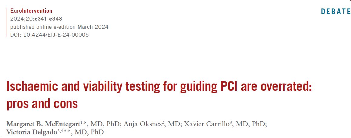 Do we need imaging techniques to guide PCI? 👉eurointervention.pcronline.com/article/ischae… @Xavi_Carrillo7 @VDelgadoGarcia @victoria_vilata @hgermanstrias @GTRecerca @Cardioresisgtip @oriolrodriguez5 @GalvezMonton @santi_roura @CosmeGarciacg7 @Santi4614 @JMonteroMD @EColladoLledo