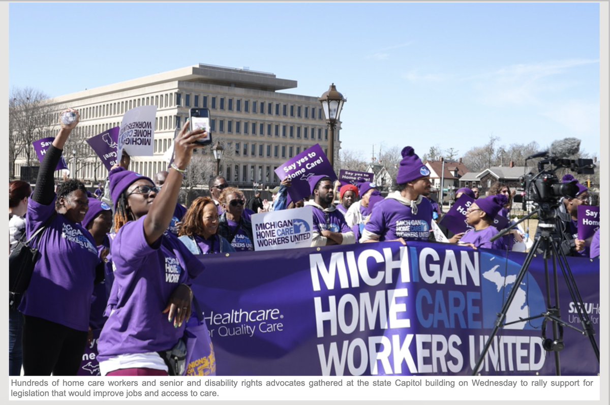 “Seniors need to be able to access the quality care they need when they need it, and they’d prefer to get that help at home.”  - Alison Hirschel, MI Elder Justice Initiative Director #SayYesToHomeCare
@seiuhcmi bit.ly/3IHDXKg