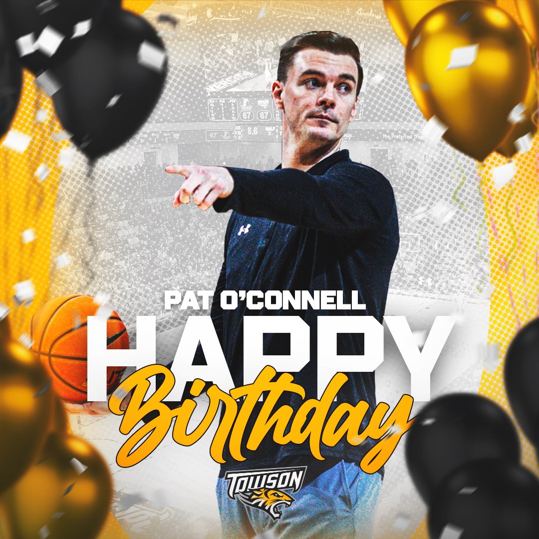 We wish a very happy birthday to Associate Head Coach Pat O’Connell! #GohTigers