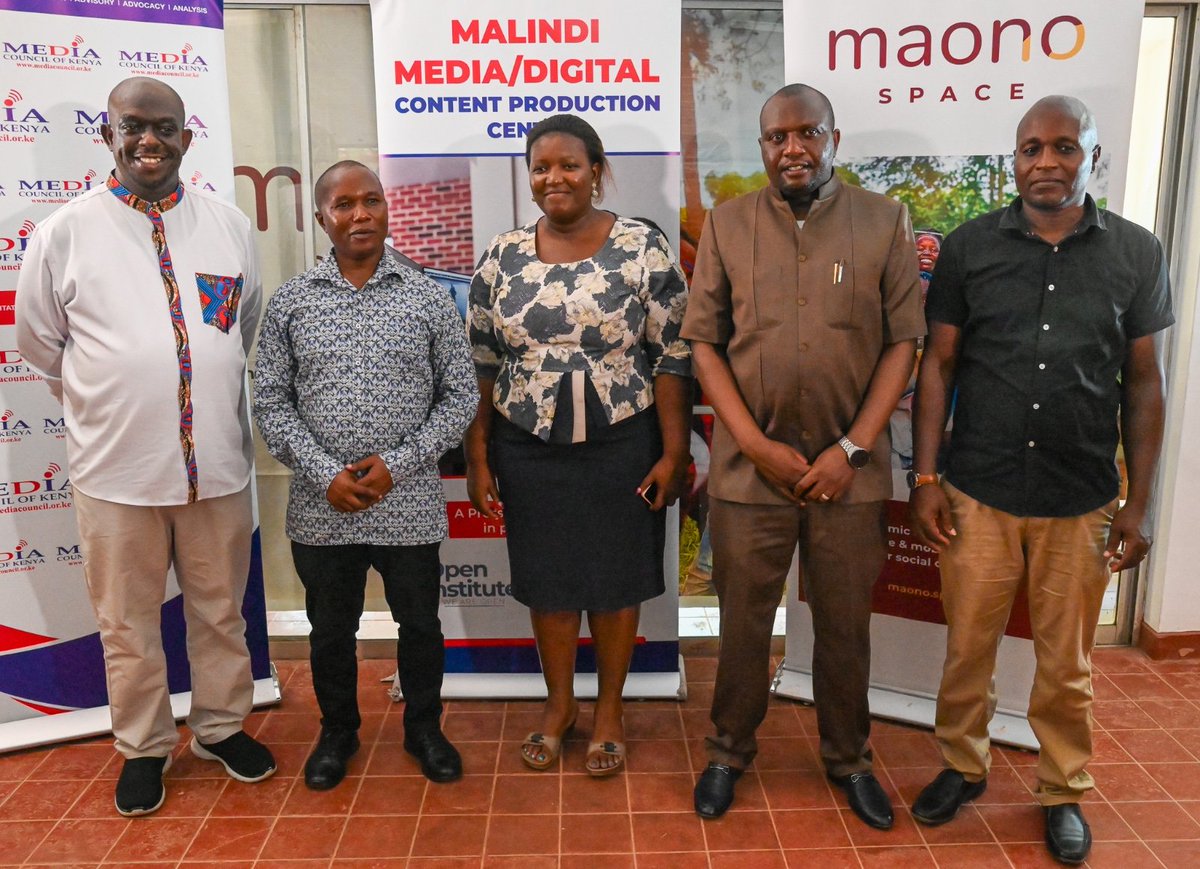 Working spaces: The fourth digital content production hub has been opened in Kenya, thanks to the @MediaCouncilK's sustained efforts to support press freedom via establishment of conducive working spaces for journalists. The Malindi Media Hub/ Digital Content Production Centre…
