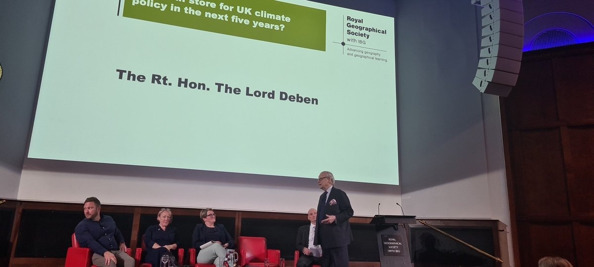 Lord Debden: 'We have to accept that what the scientists said all those years ago was true, but that it is true at the top end of the predictions, not the bottom'
