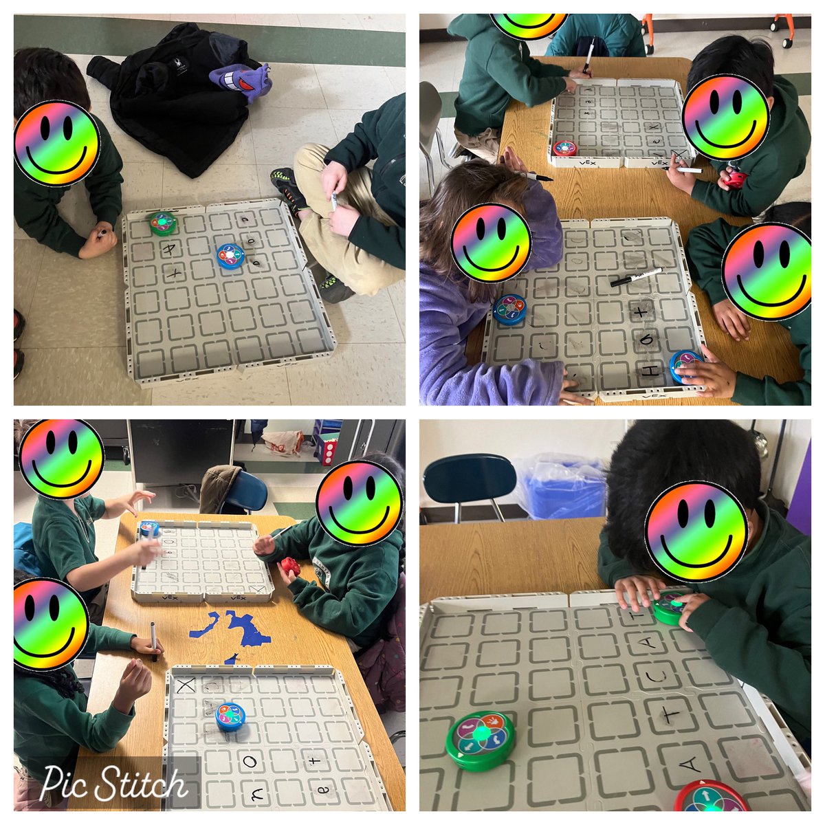 MrPowell20's tweet photo. Today my #1stGrade students worked on #Lab1 with #VEX123! They had to much fun learning how to turn their robots and creating their own worlds for the #robot to read with them! @VEXRobotics #STEMinPA #teacher #STEM #STEAMEd #AutismEd #ESL #EnvironmentalEducation #ComputerScience https://t.co/BORzLS8IBZ