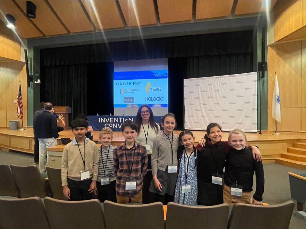 The Massachusetts Invention Convention was a hit on Saturday! Congratulations to our Eureka! Award recipients whom we will see at EurekaFest in June. Also, happy to welcome representatives from our PiE member schools, New Covenant School and Medford High School.
