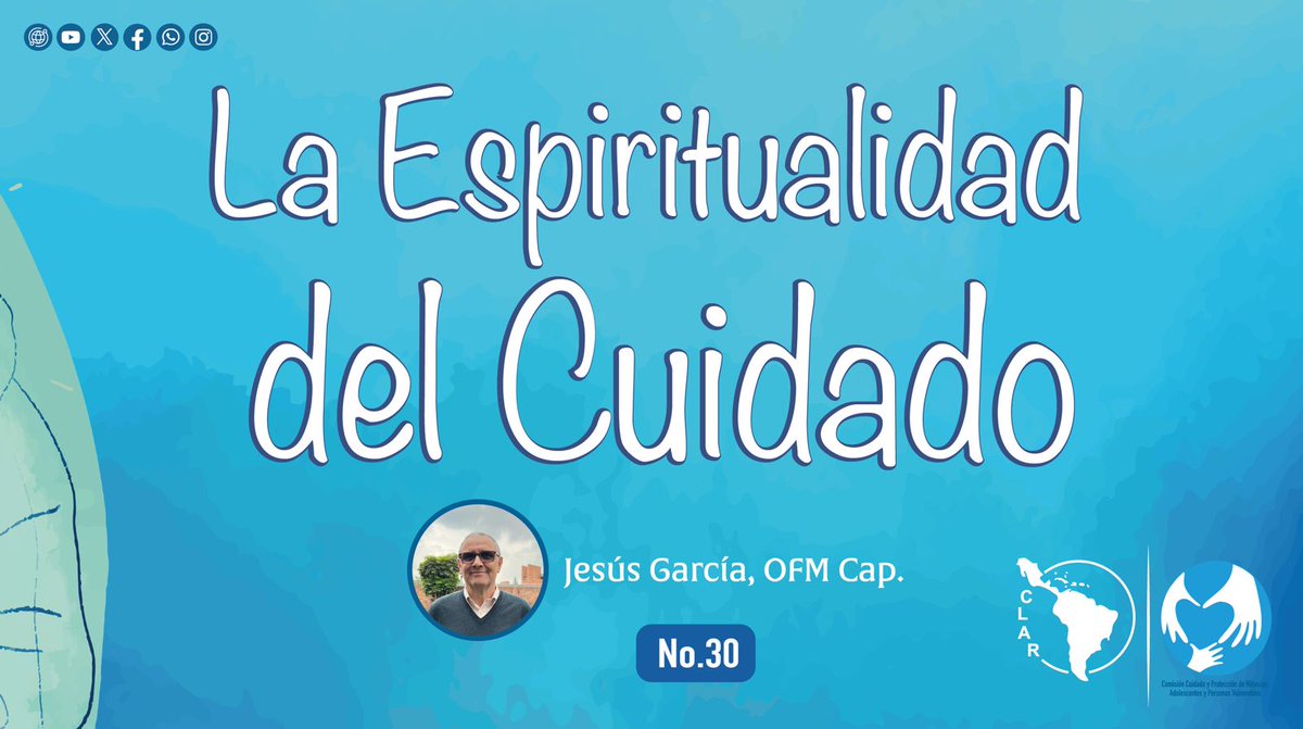 La cosificación de la persona y la manipulación de las emociones es causa y efecto de abusos de todo tipo, incluido el sexual. - Fr. Jesús García, OFM Cap. 📘Reflexión Espiritualidad del Cuidado No. 30 clar.org/espiritualidad… #EspiritualidadDelCuidado #TodosSomosCLAR